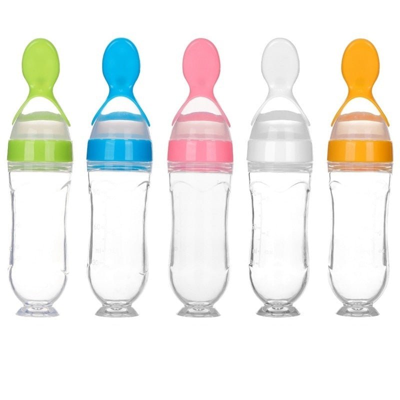 Biberon avec cuillère pour nouveau - né | EasyBottle™ - Salon Fournier