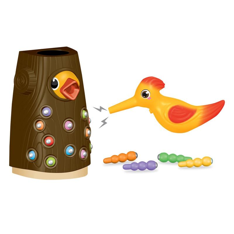 FeedingBird™ - Jouets magnétique attrape - ver | Jeux enfants - Salon Fournier